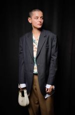 EMMA CORRIN at Miu Miu Womenswear Spring/summer 2024 Show at Paris Fashion Week 10/03/2023
