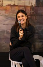 EMMA RADUCANU at Porsche NOW Launch Event at Battersea Power Station in London 10/19/2023