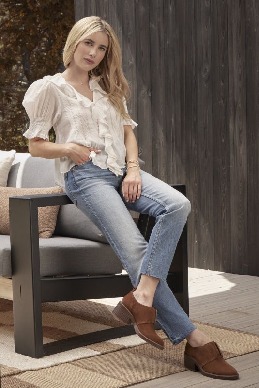 EMMA ROBERTS for DSW Crown Cintage Fall 2023 Campaign