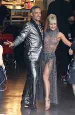 EMMA SLATER Warming up Before Dance With The Stars Show in Los Angeles 10/10/2023