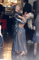 EMMA SLATER Warming up Before Dance With The Stars Show in Los Angeles 10/10/2023