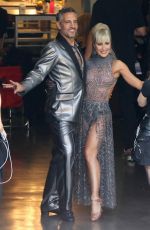 EMMA SLATER Warming up Before Dance With The Stars Show in Los Angeles 10/10/2023