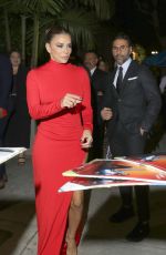 EVA LONGORIA Arrives at National Hispanic Media Coalition