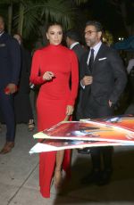 EVA LONGORIA Arrives at National Hispanic Media Coalition