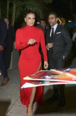 EVA LONGORIA Arrives at National Hispanic Media Coalition