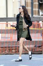 FAMKE JANSSEN Out Shopping in New York 10/17/2023