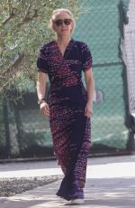 FELICITY HUFFMAN Out for Lunch and Salon Session in West Hollywood 10/13/2023