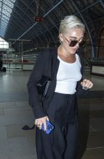 FLORENCE PUGH Arrives in London from Paris 10/02/2023