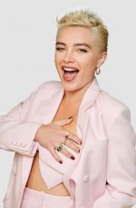 FLORENCE PUGH at a Photoshoot 10/17/2023