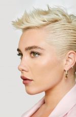 FLORENCE PUGH at a Photoshoot 10/17/2023