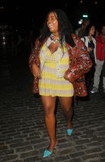 GABRIELLA KAREFA-JOHNSON Arrives at Gigi Hadid