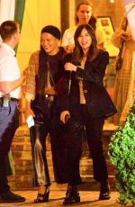 GEMMA CHAN Leaves San Vicente Bungalows in West Hollywood 10/12/2023