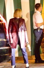GEMMA CHAN Leaves San Vicente Bungalows in West Hollywood 10/12/2023