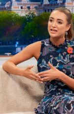 GEORGIA HARRISON at Good Morning Britain TV Show in London 10/27/2023