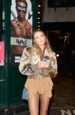 GEORGIA HARRISON Leaves PrettyLittleThing Haunted Mansion Hosted by GK Barry in London 10/26/2023