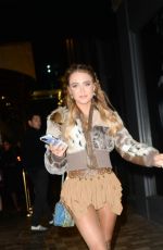 GEORGIA HARRISON Leaves PrettyLittleThing Haunted Mansion Hosted by GK Barry in London 10/26/2023