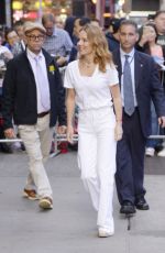 GERI HALLIWELL Arrives at GMA Studios in New York 10/03/2023