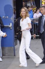 GERI HALLIWELL Arrives at GMA Studios in New York 10/03/2023