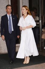 GERI HALLIWELL Leaves The View Talk Show in New York 10/03/2023