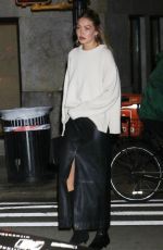 GIGI HADID Arrives at Her Guest in Residence Store Opening in New York 10/19/2023