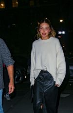 GIGI HADID Arrives at Her Guest in Residence Store Opening in New York 10/19/2023