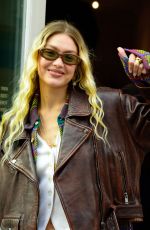 GIGI HADID at a Photoshoot for Guest in Residence in New York 10/18/2023