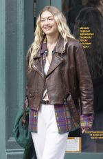GIGI HADID at a Photoshoot in New York 10/18/2023