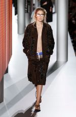 GIGI HADID at Miu Miu Womenswear Spring/summer 2024 Runway Show at Paris Fashion Week 10/03/2023