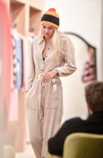 GIGI HADID Meets up with Friends at Her Guest in Residence Store in New York 10/16/2023