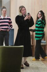 GIGI HADID Meets up with Friends at Her Guest in Residence Store in New York 10/16/2023