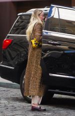 GIGI HADID Out in New York 10/16/2023