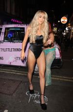 GK BARRY and ISSY OAKLEY Leaves PrettyLittleThing Haunted Mansion Hosted by GK Barry in London 10/26/2023