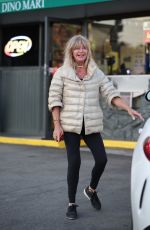 GOLDIE HAWN at a Gas Station in Los Angeles 10/26/2023