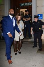 GRACE JABBARI Surrenders at the 10th precinct Amid Jonathan Majors
