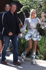 GWEN STEFANI Arrives at Her Walk of Fame Ceremony in Hollywood 10/19/2023