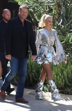 GWEN STEFANI Arrives at Her Walk of Fame Ceremony in Hollywood 10/19/2023