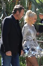 GWEN STEFANI Arrives at Her Walk of Fame Ceremony in Hollywood 10/19/2023
