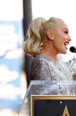 GWEN STEFANI at Hollywood Walk of Fame Star Ceremony 10/19/2023