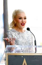 GWEN STEFANI at Hollywood Walk of Fame Star Ceremony 10/19/2023