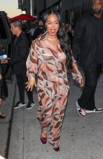 H.E.R. Arrives at Selena Gomez
