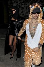 HAILEY and Justin BIEBER at Peppermint Halloween Party in West Hollywood 10/29/2023