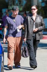 HAILEY and Justin BIEBER Out and About in Los Angeles 10/30/2023