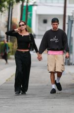 HAILEY and Justin BIEBER Out and About in West Hollywood 10/10/2023