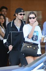 HAILEY and Justin BIEBER Out for Coffee at Maru Expresso Bar in Beverly Hills 10/15/2023
