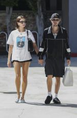 HAILEY and Justin BIEBER Out for Coffee at Maru Expresso Bar in Beverly Hills 10/15/2023