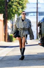 HAILEY BIEBER Out for Coffee at Community Goods in Los Angeles 10/28/2023