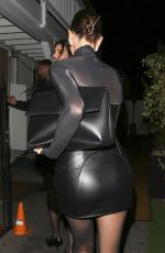 HAILEY BIEBER Out for Dinner at Giorgio Baldi in Santa Monica 10/26/2023