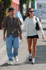 HAILEY nad Justin BIEBER Out in West Hollywood 10/09/2023