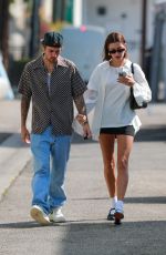 HAILEY nad Justin BIEBER Out in West Hollywood 10/09/2023