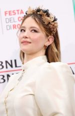 HALEY BENNETT at Widow Clicquot Photocall at 18th Rome Film Festival 10/19/2023